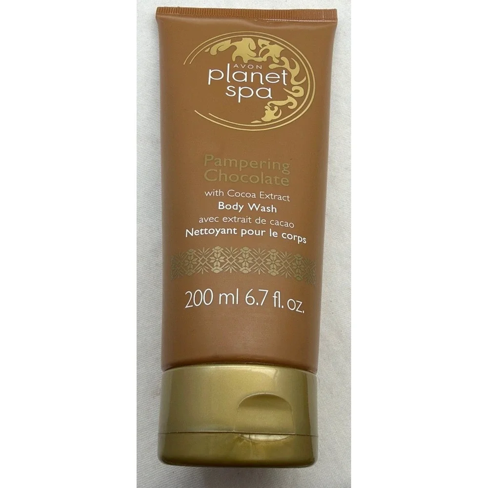 Avon Planet Spa Pampering Chocolate Body Wash with Cocoa Extract 200ml 6.7oz
